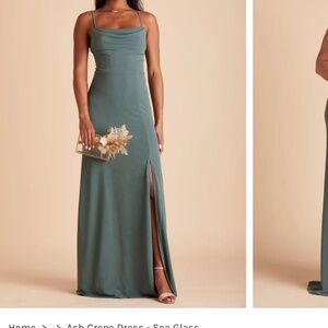 Birdy Grey Ash Dress - Sea Glass (S)